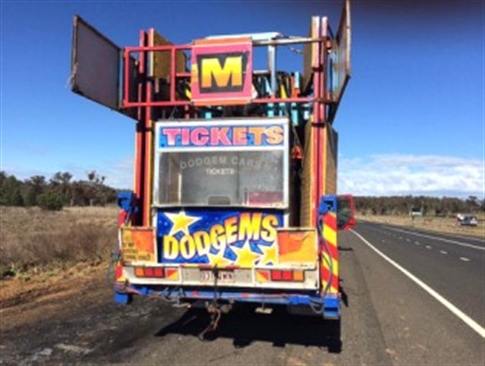 Dodgem Cars arriving