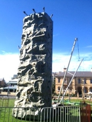 Rock Wall & Bungee Combo
